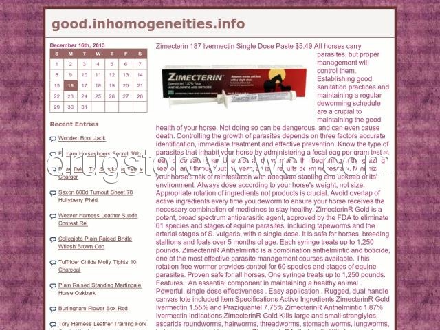 good.inhomogeneities.info