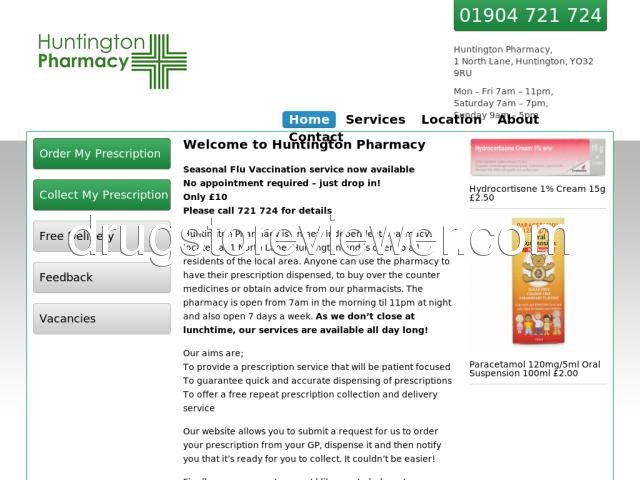 huntingtonpharmacy.co.uk