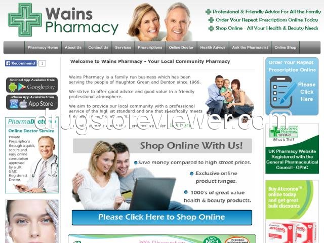 wainspharmacy.co.uk